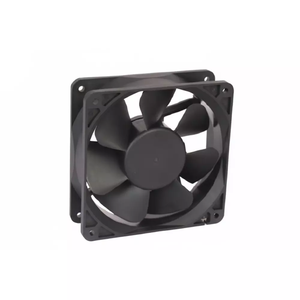 Clasiair 12 V DC Brushless Fan Sleeve Bearing 3.6 W Power 4 Inch (10.16 cm) Size Black for Industrial Use, CA-120 38 S12 V DC (Pack of 40 Pcs)