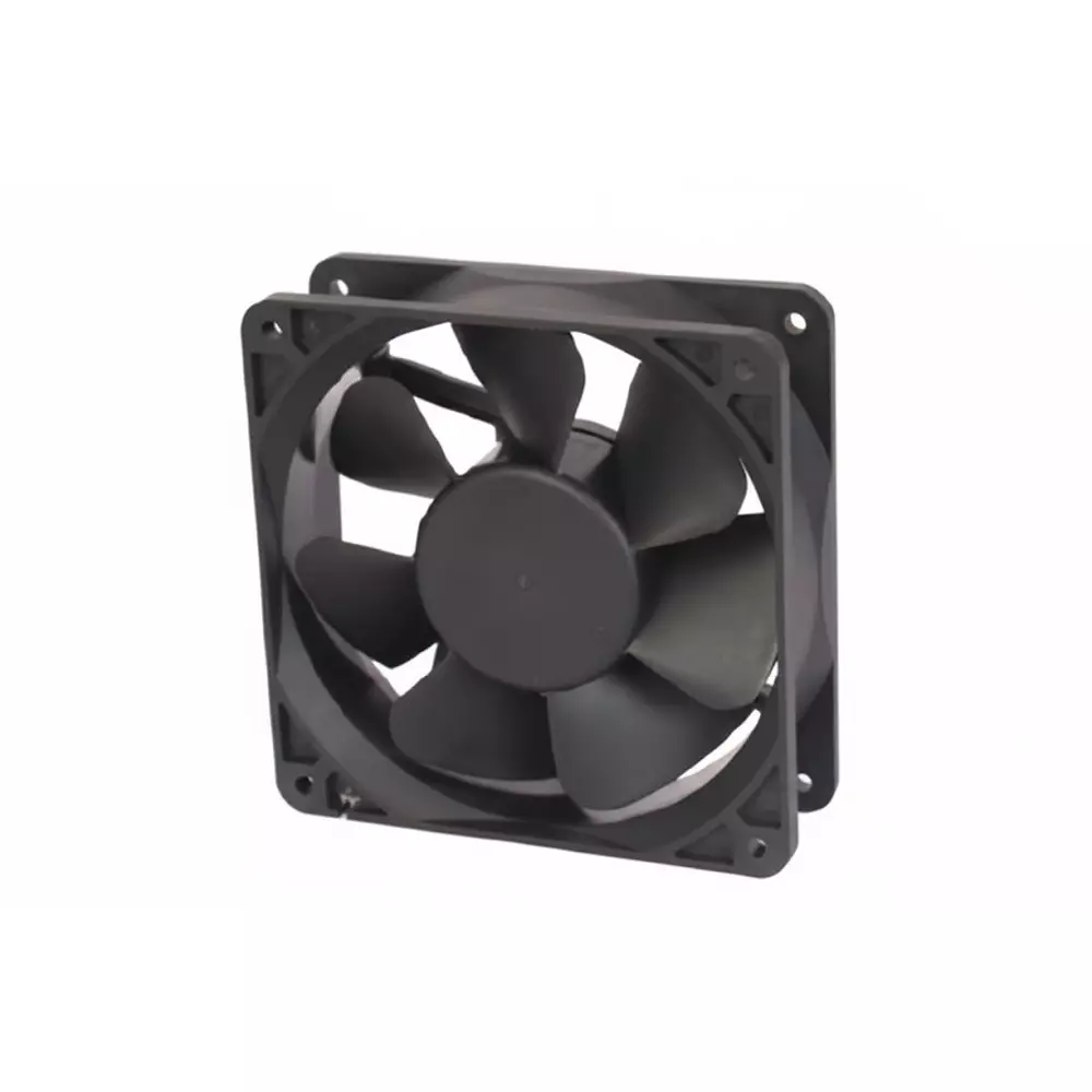 Clasiair 12 V DC Brushless Fan Sleeve Bearing 3.6 W Power 4 Inch (10.16 cm) Size Black for Industrial Use, CA-120 38 S12 V DC (Pack of 40 Pcs)