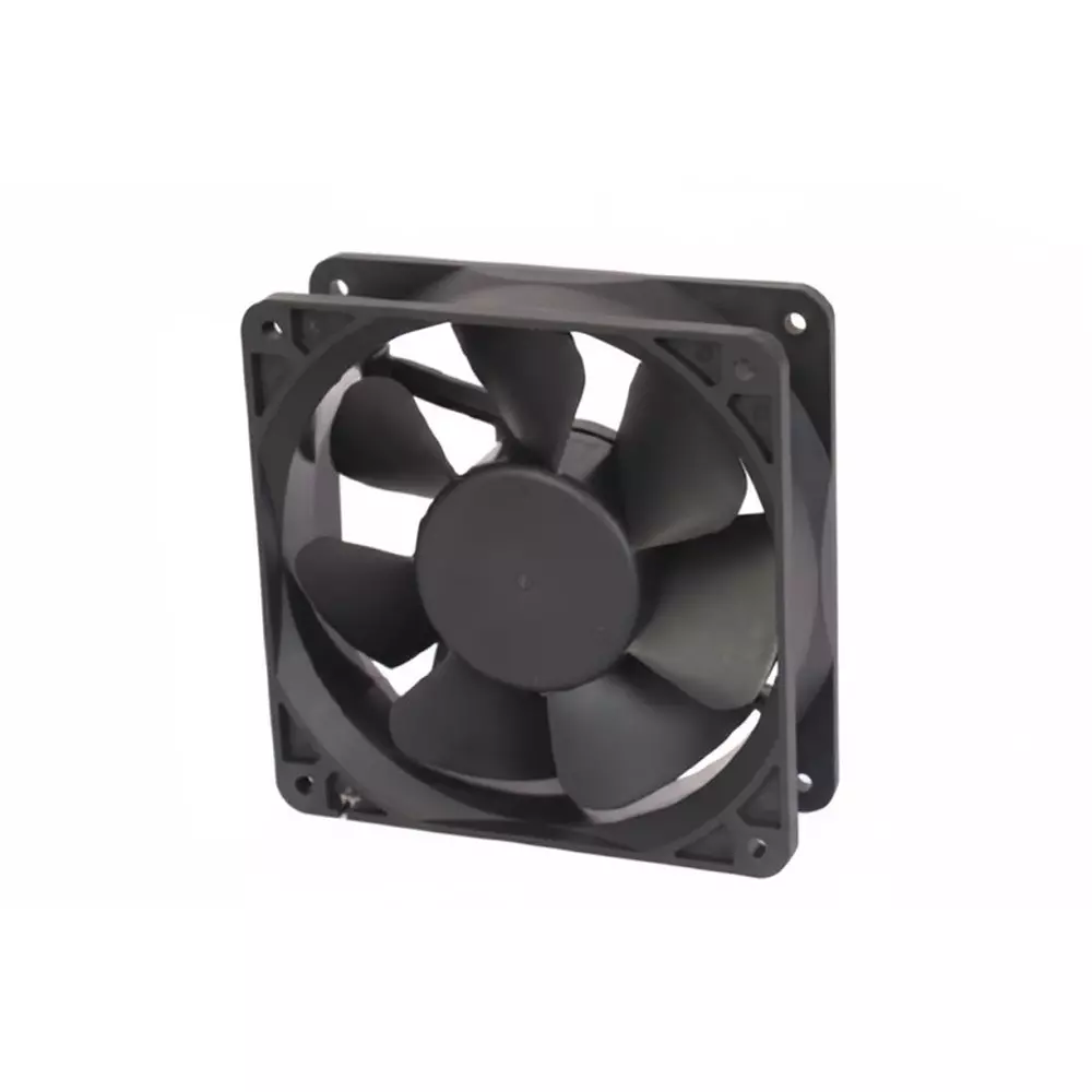 Clasiair 24 V DC Brushless Fan Sleeve Bearing 3.6 W Power 4 Inch (10.16 cm) Size Black for Industrial Use, CA-120 38 S24 V DC (Pack of 40 Pcs)