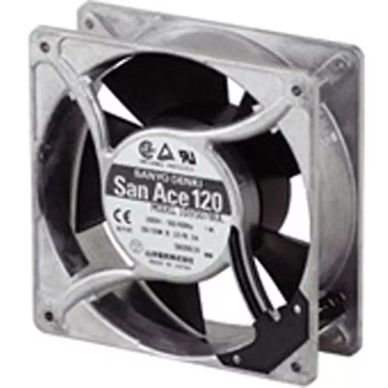 Sanyo Denki AC Fan San Ace 120 (120 mm) Square 38x120 mm, ST1-109S074UL