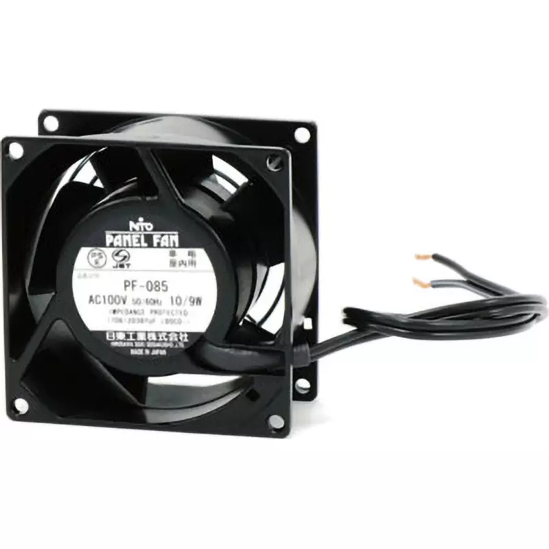 NITTO KOGYO Panel Ventilation Fan 0.13/0.10 A Rated Current, PF-085