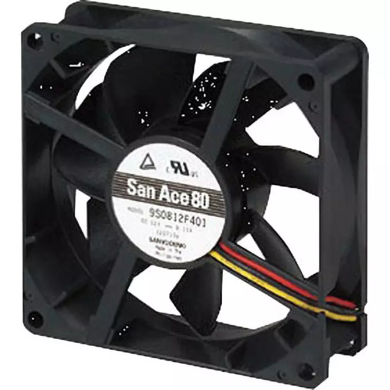 Sanyo Denki Silent Fan San Ace 25 mm Thickness, 9S0812H401