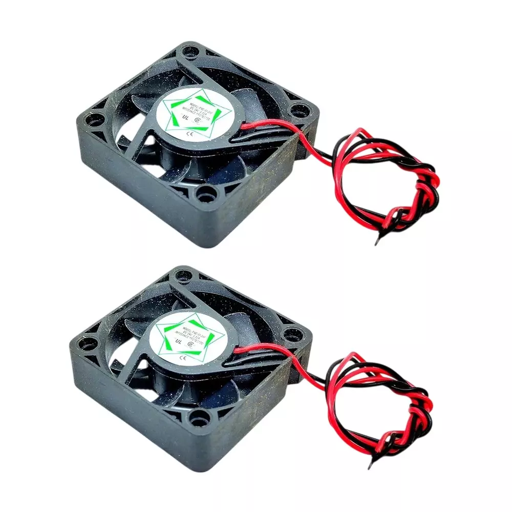 Invento Cooling Fan DC Brushless Motor 24 V DC Voltage 50x50x15 mm (LxWxH), 5015 (Pack of 2 Pcs)