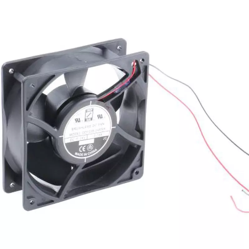 RS PRO DC Axial Fan DC 24 V Input Voltage Square Shape, 668-8855