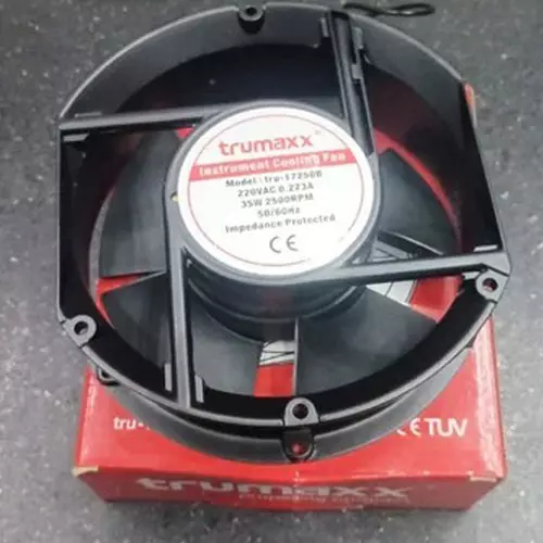 Trumaxx Instrument Cooling Fan 35/30 W 230 V 172 x 150 x 50 mm Size, tru-17250B (Oval)