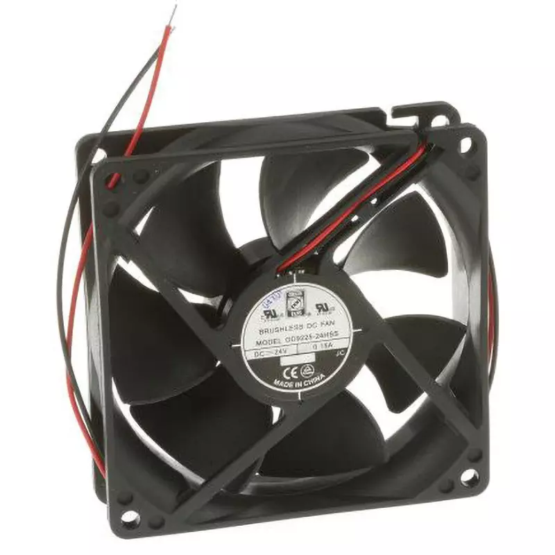 RS PRO DC Axial Fan DC 24 V Input Voltage Square Shape, 668-8845