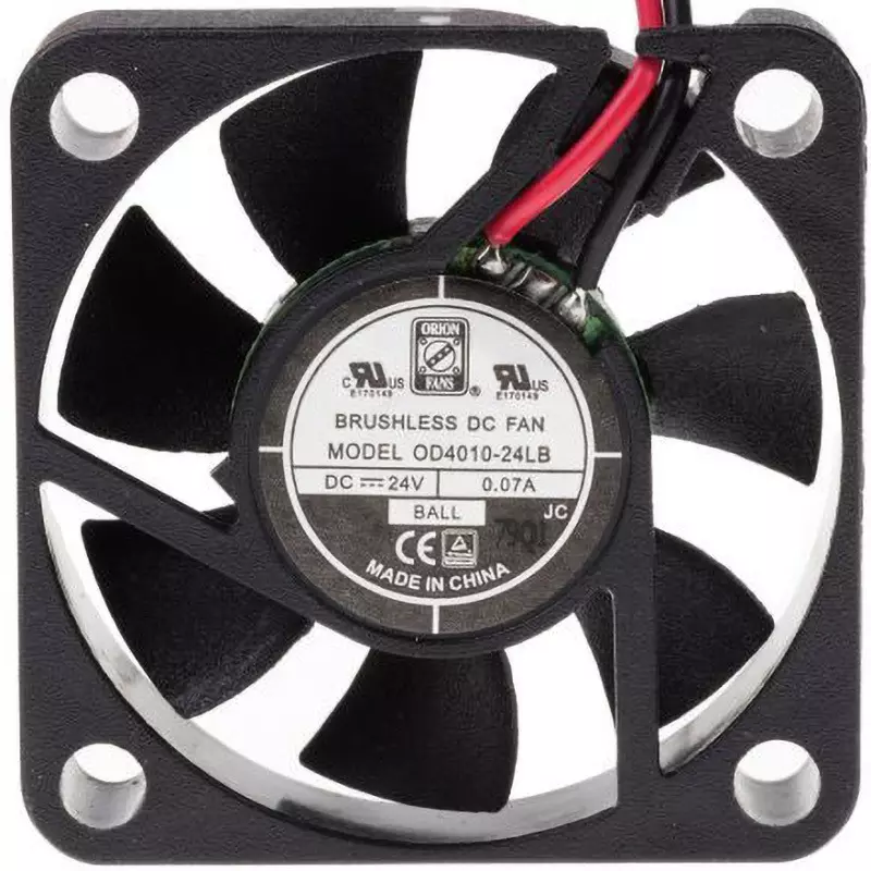 RS PRO DC Axial Fan DC 24 V Input Voltage Square Shape, 144-2036