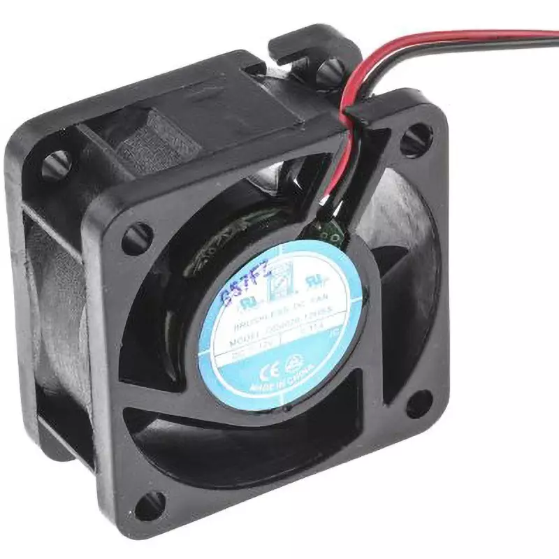 RS PRO DC Axial Fan DC 12 V Input Voltage Square Shape, 668-8805