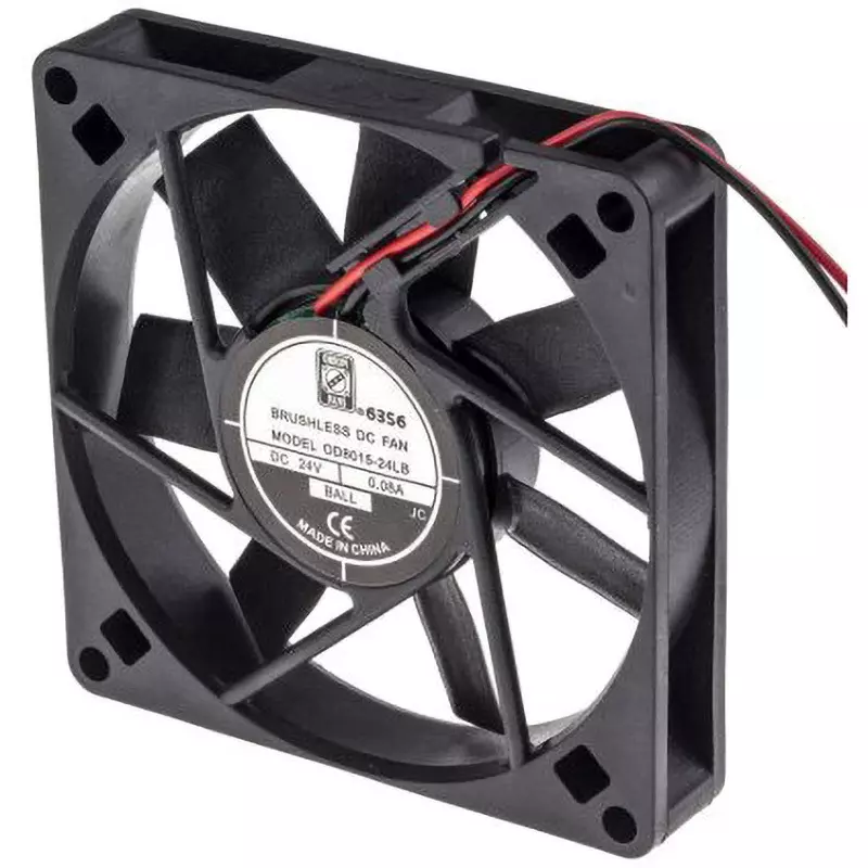 RS PRO DC Axial Fan DC 24 V Input Voltage Square Shape, 541-5255
