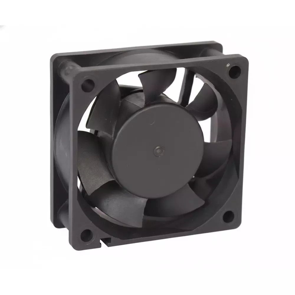 Clasiair 24 V DC Brushless Fan Sleeve Bearing 0.72 W Power 2.5 Inch (6.35 cm) Size Black for Industrial Use, CA-60 25 S24 V DC (Pack of 200 Pcs)