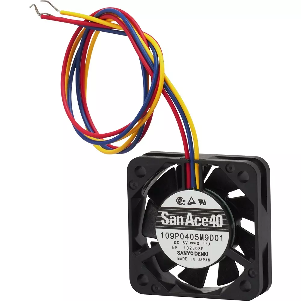 Buy Sanyo Denki San Ace DC Fan Square 40x40 mm Size 10 mm Thickness ...