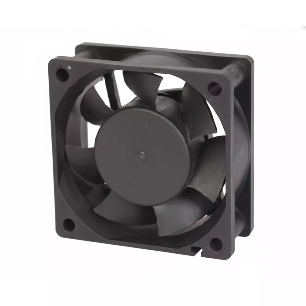 Clasiair 12 V DC Brushless Fan Sleeve Bearing 0.6 W Power 2.5 Inch (6.35 cm) Size Black for Industrial Use, CA-60 25 S12 V DC (Pack of 200 Pcs)