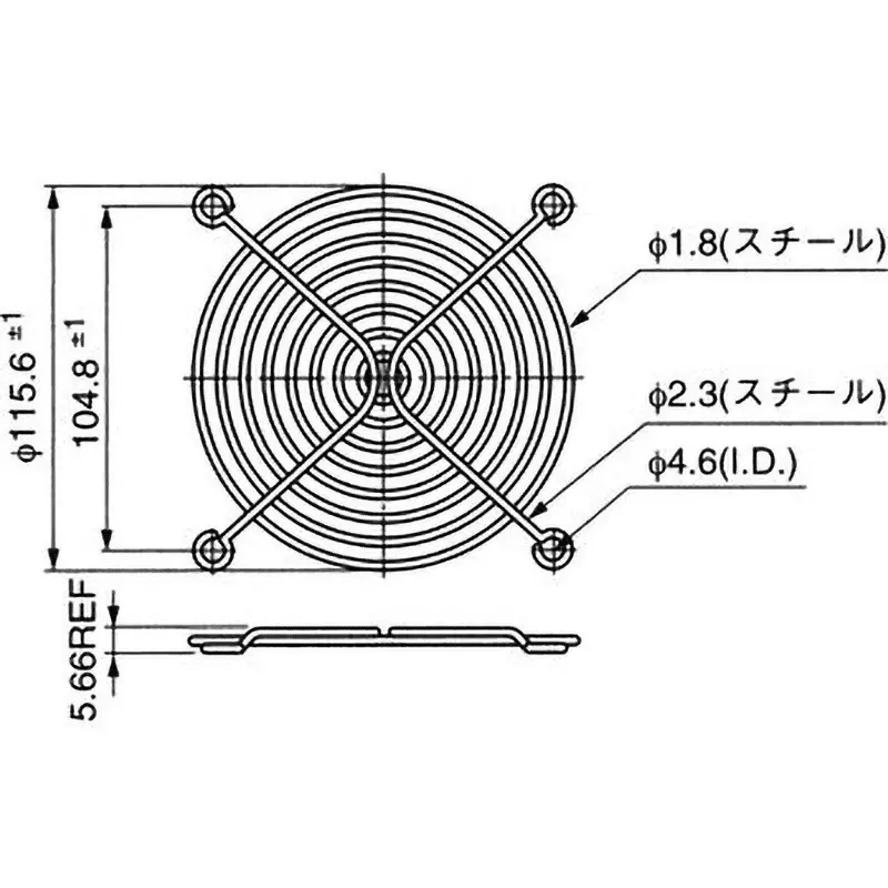 NMB Technologies Fan Motor (Fan motor) For 4700 Suitable For PG-47-02