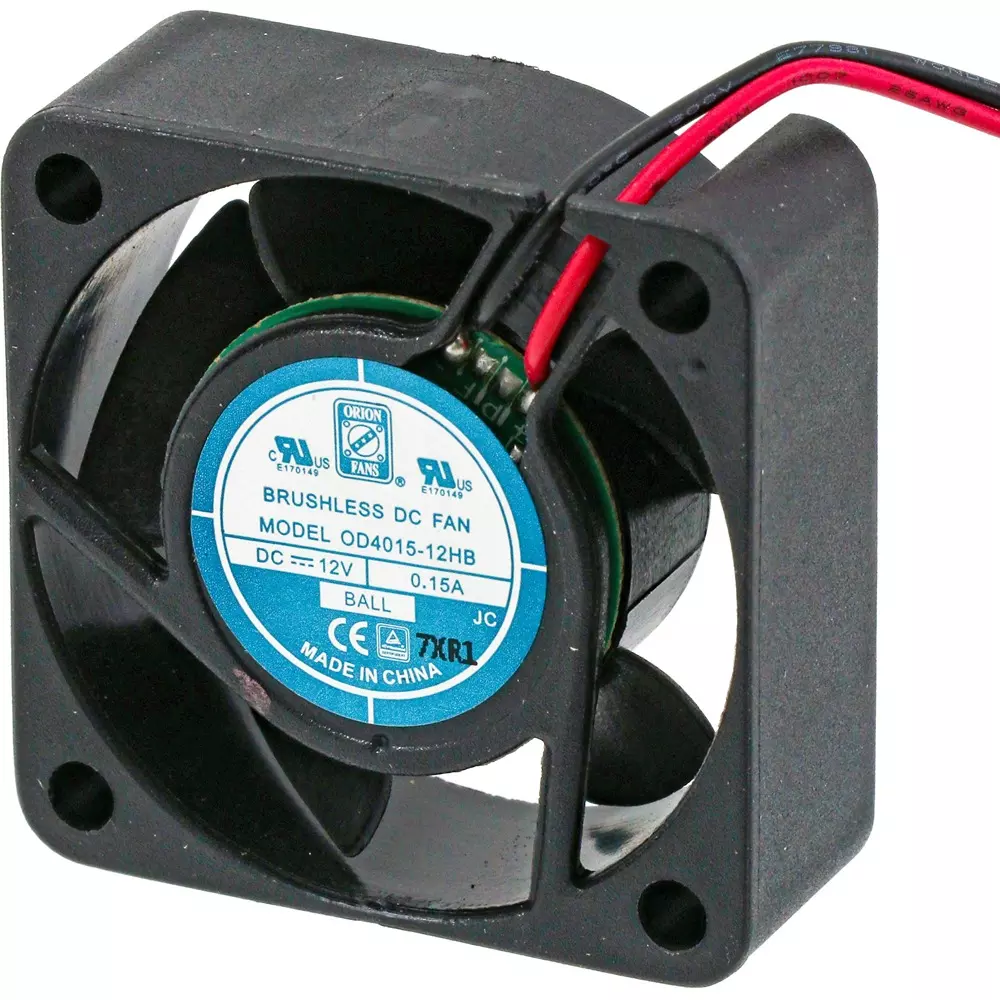 RS PRO DC Axial Fan DC 12 V Input Voltage Square Shape, 144-2042