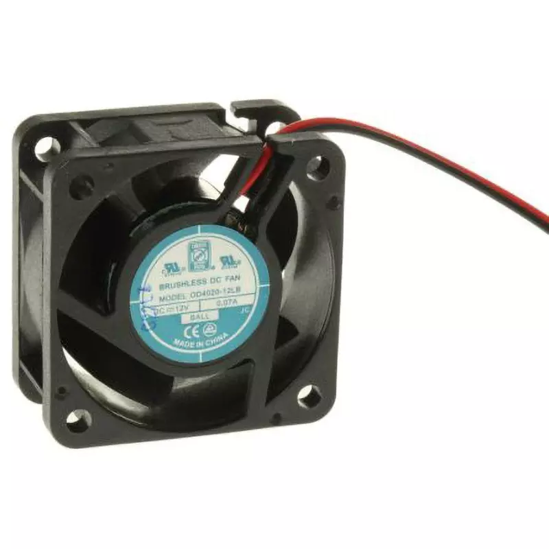 RS PRO DC Axial Fan DC 12 V Input Voltage Square Shape, 541-4892