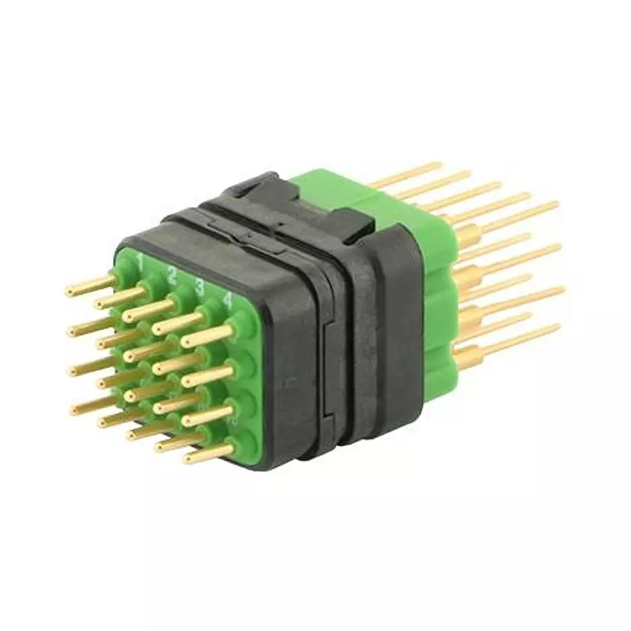 SOURIAU-SUNBANK / EATON RECTANGULAR MODULE, PLUG, 20POS, 4ROW, 8MQ2M2022RD