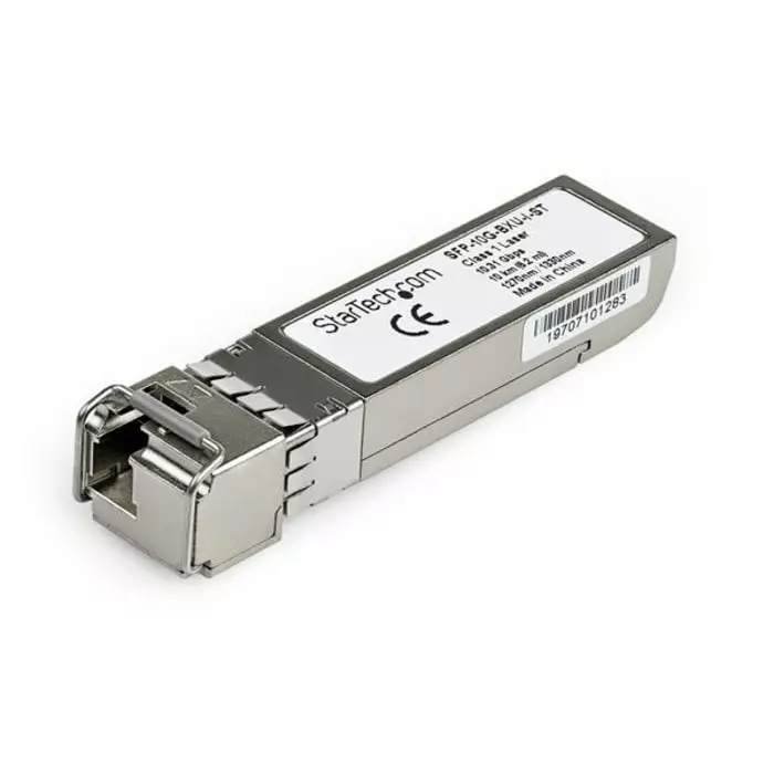 StarTech.com Cisco Compatible LC Single Mode SFP Transceiver Module Full Duplex 10000Mbit/s, SFP-10G-BXU-I-ST