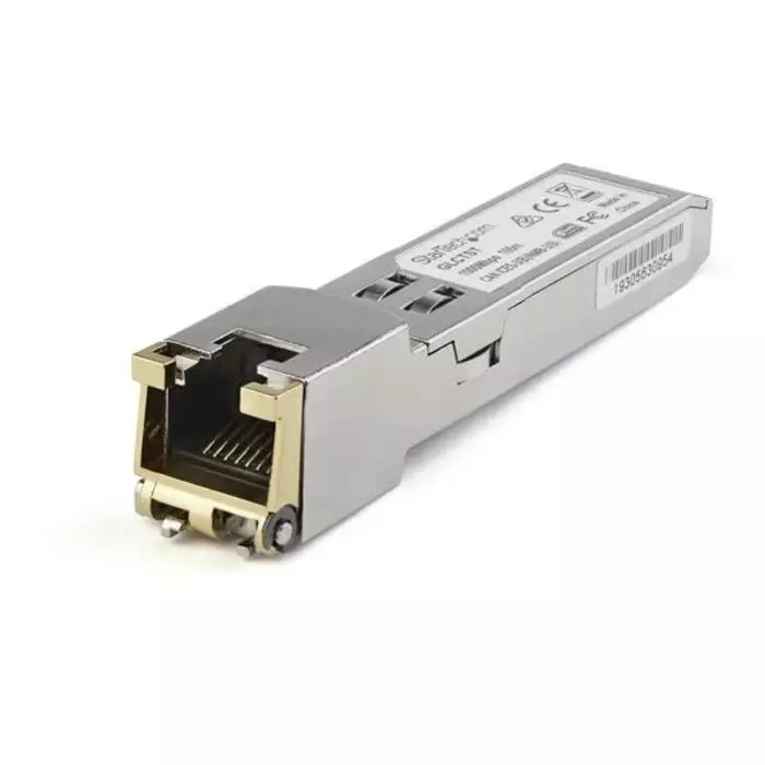 StarTech.com Dell EMC Compatible RJ45 Copper SFP Transceiver Module Full Duplex 1000Mbit/s, SFP1GTEMCST
