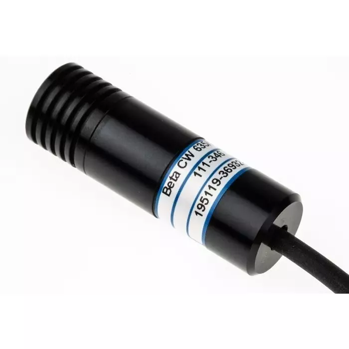 Global Laser Module 633 nm 1.5 mw Continuous Wave TTL control Ellipse pattern +4.5 - +5.5 V, 1068-40-000