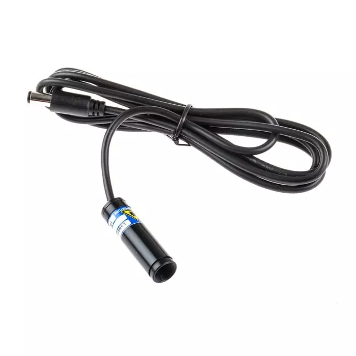 Global Laser Module 635 nm 5 mw Continuous Wave Dot pattern, LaserLyte-Flex-635-5