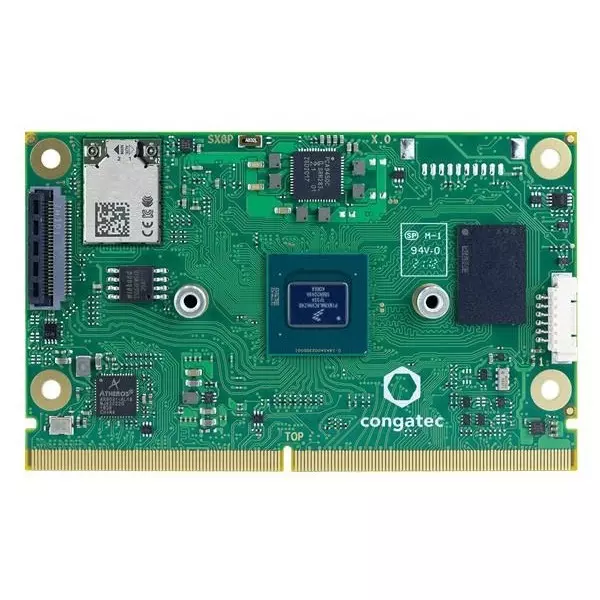 congatec Computer-On-Module SMARC v2.1 1.6 GHz, conga-SMX8-Plus/i-QC-2G eMMC16