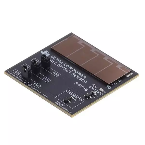TEXAS INSTRUMENTS Hall-Effect Sensor Evaluation Module 1.65 to 5.5 V Operating Supply Voltage, DRV5032-SOLAR-EVM