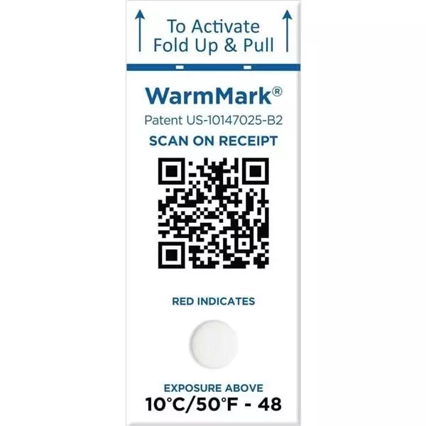 SpotSee Temperature Indicator +121�C Maximum Operating Temperature, WM 10/50-SQ