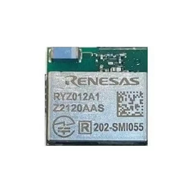 RENESAS Bluetooth Module UART, SPI Interface 10 dBm Power, RYZ012A100FZ00#BD0