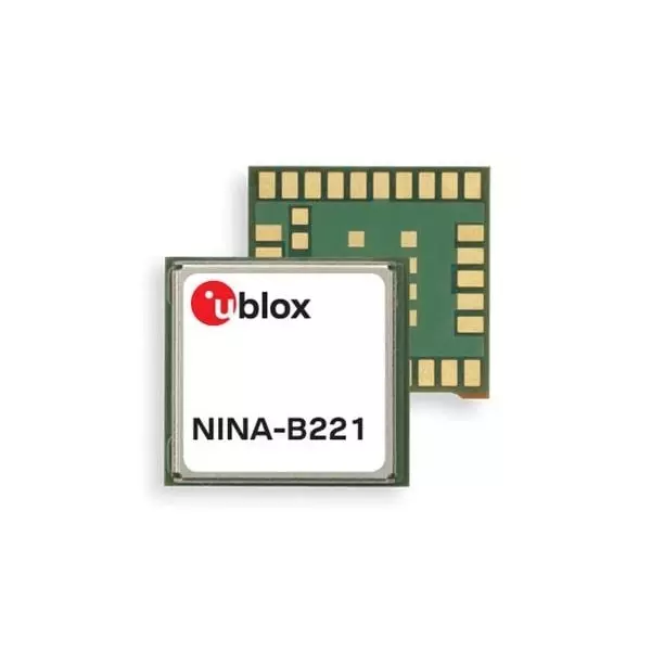 u-blox Bluetooth Module 2.4 GHz Frequency, NINA-B222-03B