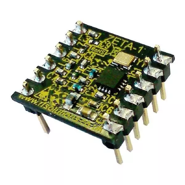 RF SOLUTIONS Transceiver Module 13 dBm Output Power 868 MHz, ZETA-868-D