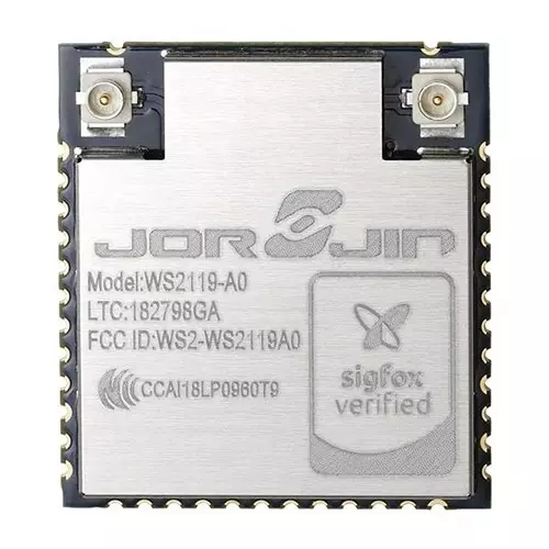 Jorjin Multiprotocol Modules 8 dBm, 16 dBm Output Power 902 MHz, 920 MHz, WS2119-A0