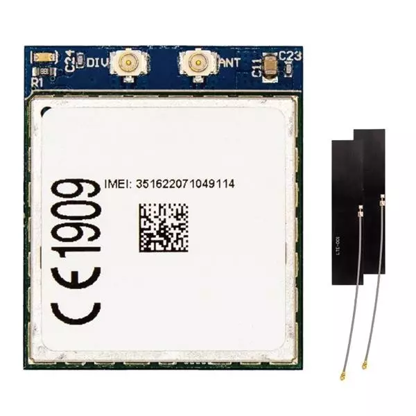 ArduSimple Mobile Module -40�C to +85�C, AS-XBEE-4G-NA-UFL-00