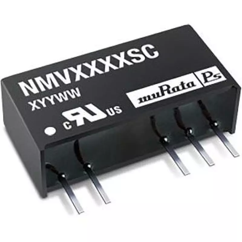 Murata Isolated Module Maximum: 0.042 / -0.042 Output Current On board, NMV1212SC
