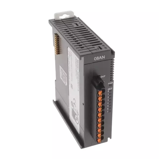 Delta 8 Points Digital Output PNP Module Rectangular Shape Plastic Body, AS08AN01P-A
