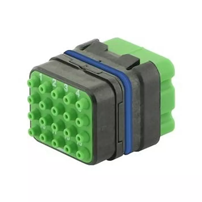 SOURIAU-SUNBANK / EATON RECTANGULAR MODULE, PLUG, 20POS, 4ROW, 8MQ2M2022AAE