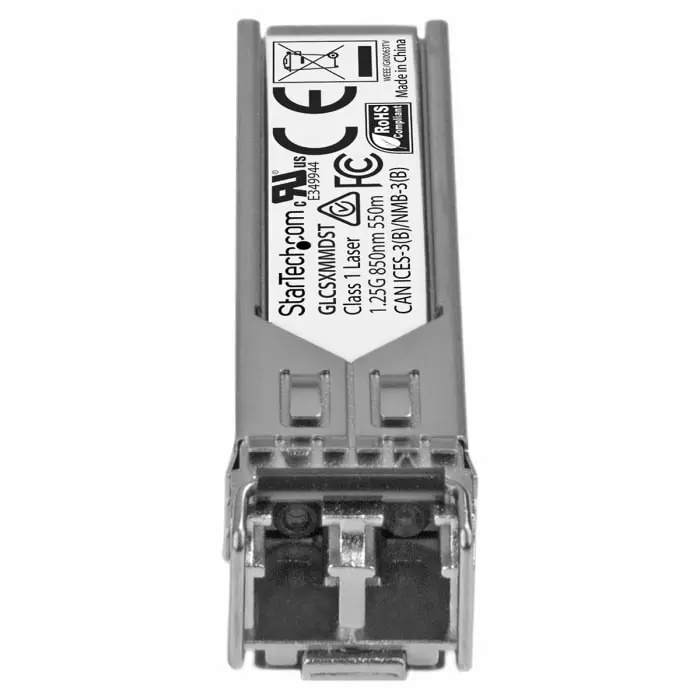 StarTech.com Cisco Compatible LC Multi Mode Transceiver Module Full Duplex 1000Mbit/s, GLCSXMMDST