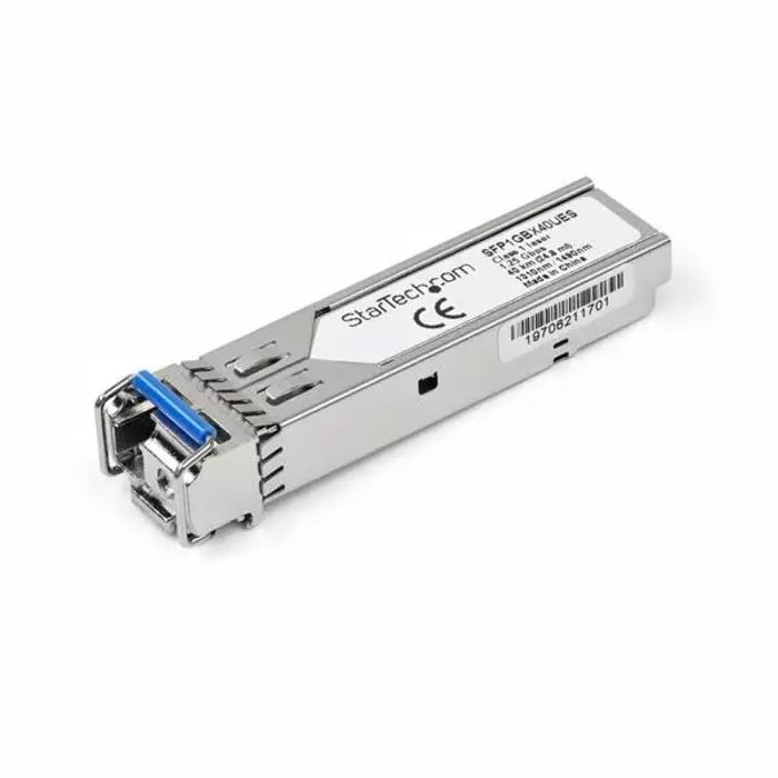 StarTech.com Dell EMC Compatible LC Single Mode SFP Transceiver Module Full Duplex 1000Mbit/s, SFP1GBX40UES