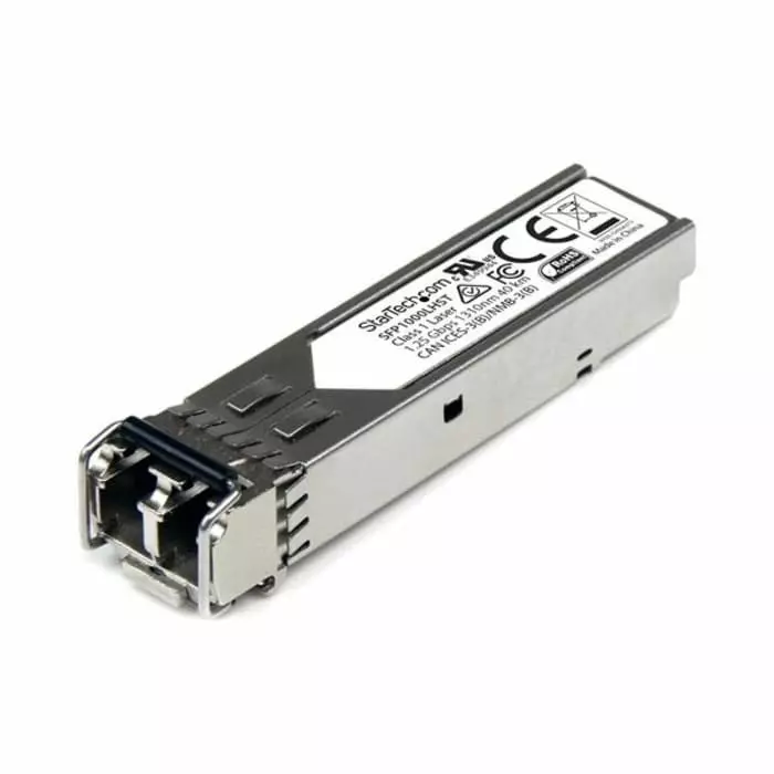 StarTech.com MSA Compatible LC Single Mode SFP Transceiver Module Full Duplex 1000Mbit/s, SFP1000LHST
