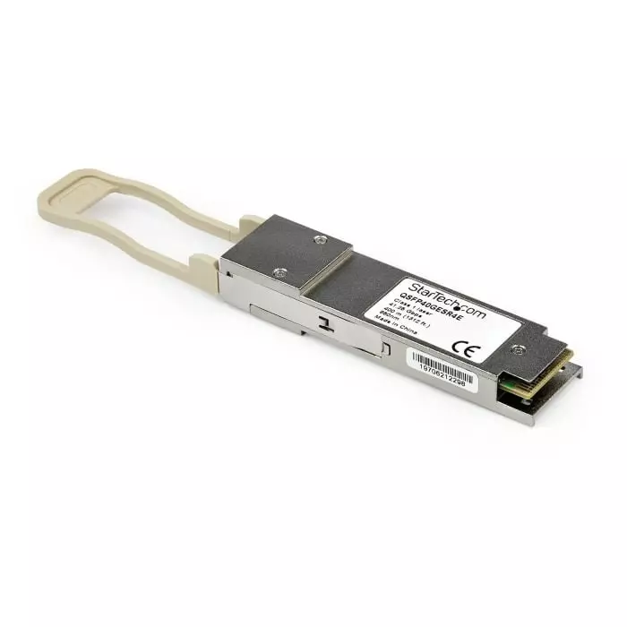 StarTech.com MSA Compatible QSFP+ Multi Mode Transceiver Module Full Duplex 40000Mbit/s, QSFP-40G-ESR4-ST