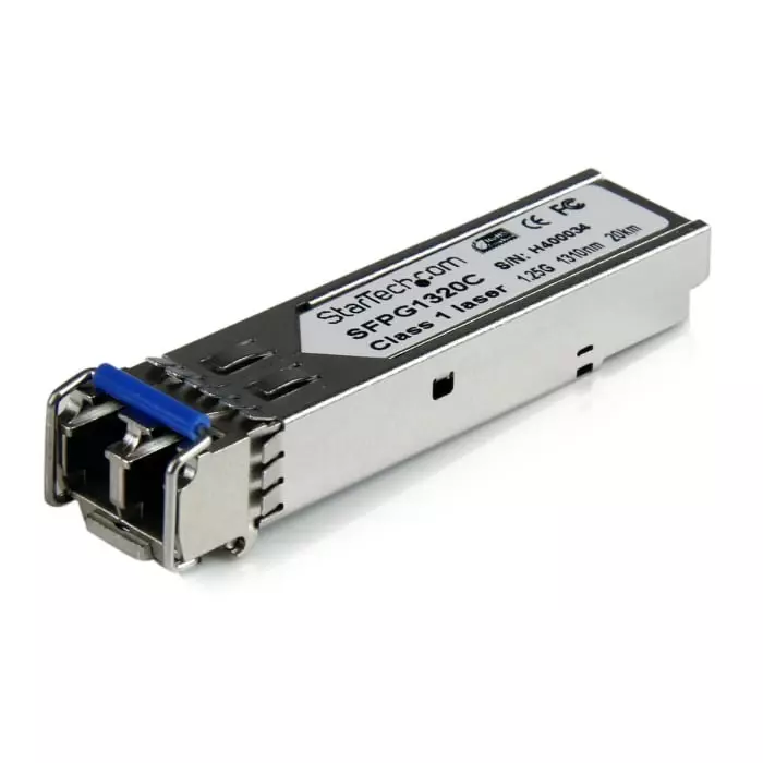 StarTech.com Cisco Compatible LC Single Mode Transceiver Module Half/Full Duplex, SFPG1320C