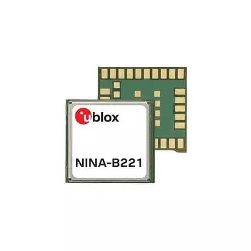 u-blox Bluetooth Module GPIO, SPI, UART Interface 5 dBm Power, NINA-B221-04B