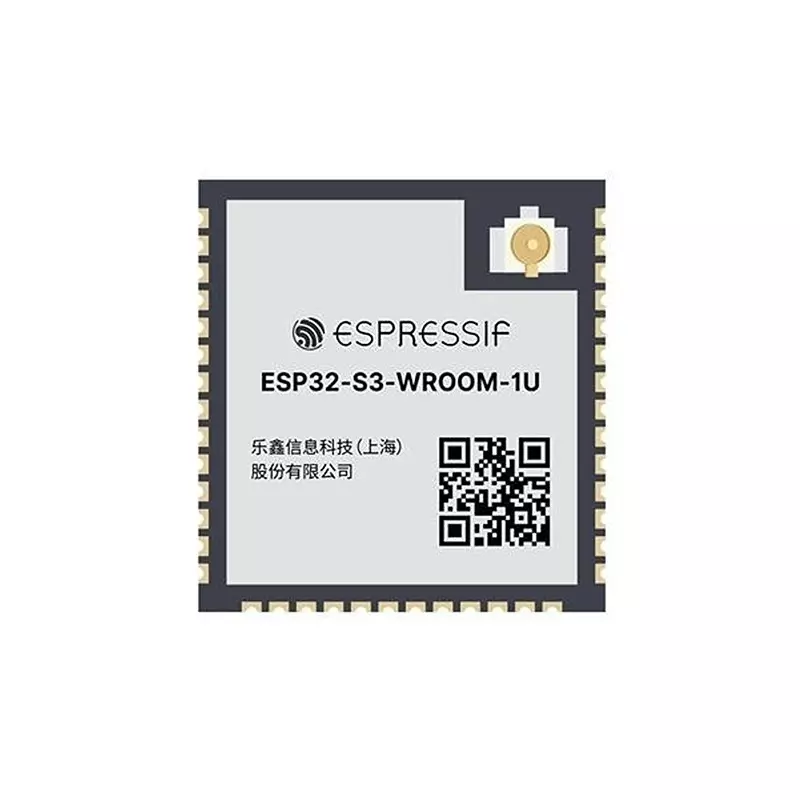Espressif Multiprotocol Modules 20.5 dBm Output Power 2.4 GHz, ESP32-S3-WROOM-1U-N16