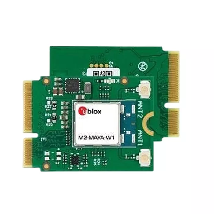 u-blox Multiprotocol Modules 10 dBm, 18 dBm Output Power 2.4 GHz, 5 GHz, M2-MAYA-W161-10C