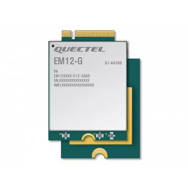 Quectel Mobile Module 3.135 V to 4.4 V, EM12GPA-512-SGAD
