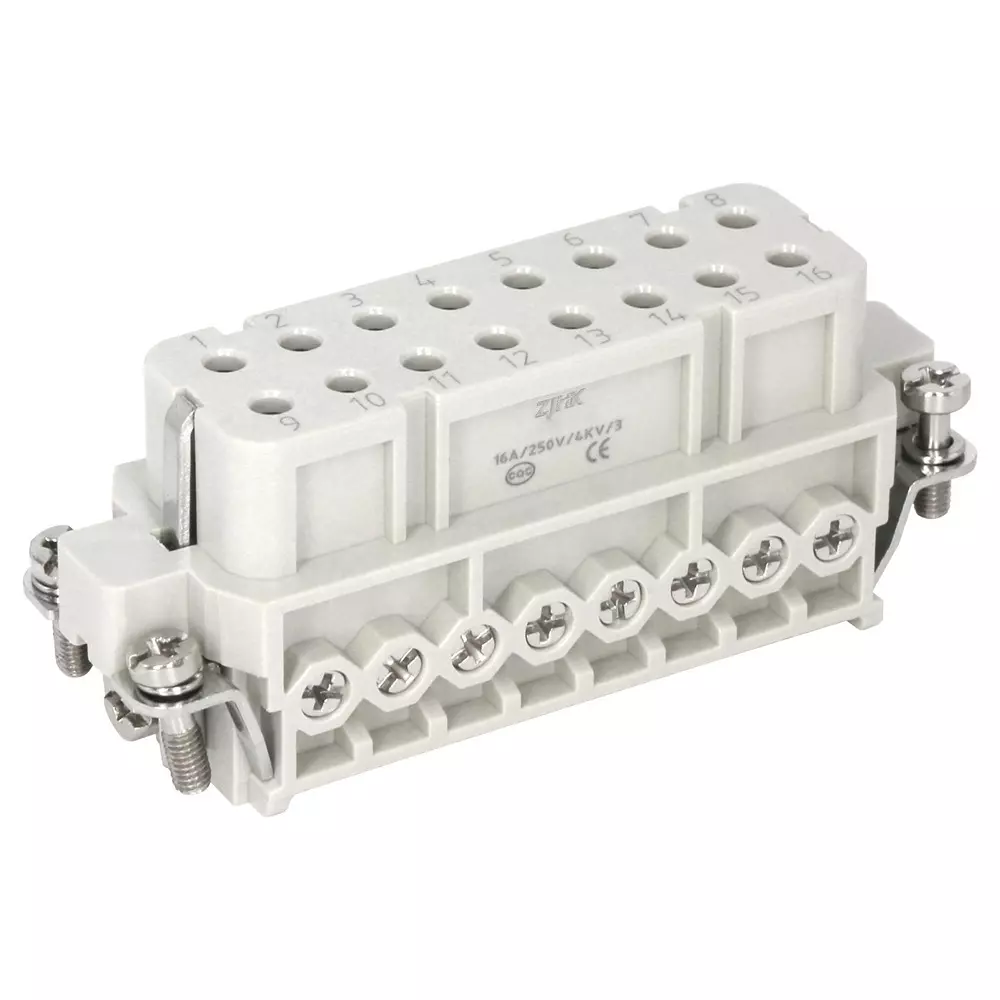 MULTICOMP PRO Heavy Duty Connector 16+PE Contacts 16 Amp, MP009522