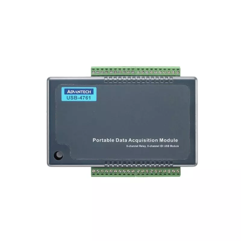 Advantech I/O Module 0 to 60â„ƒ Operating Temperature Range Relay (Form C)x8 Output USB 1.1/2.0 USB type, USB-4761-CE