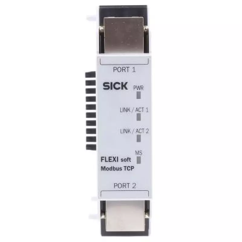 Sick DIN Rail Mounting Communication Module 24 DC Power Supply Voltage Flexi Soft Range Flexi Soft, FX0-GMOD00000