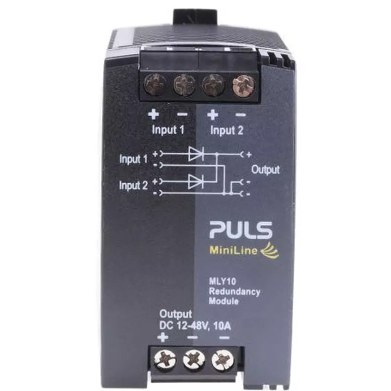 PULS Spare Module 10 Amp Output Current Range 10 A Output Current 2x5 Input Current, MLY10.241