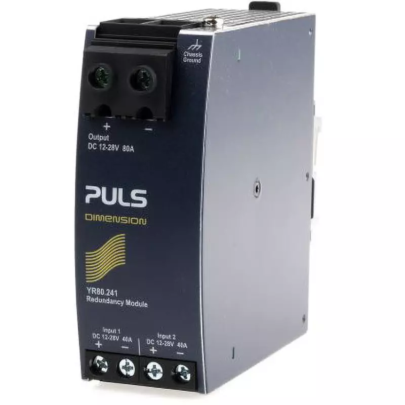 PULS Spare Module 80 Amp Output Current Range 80 A Output Current 49 mV Voltage Drop, YR80.241