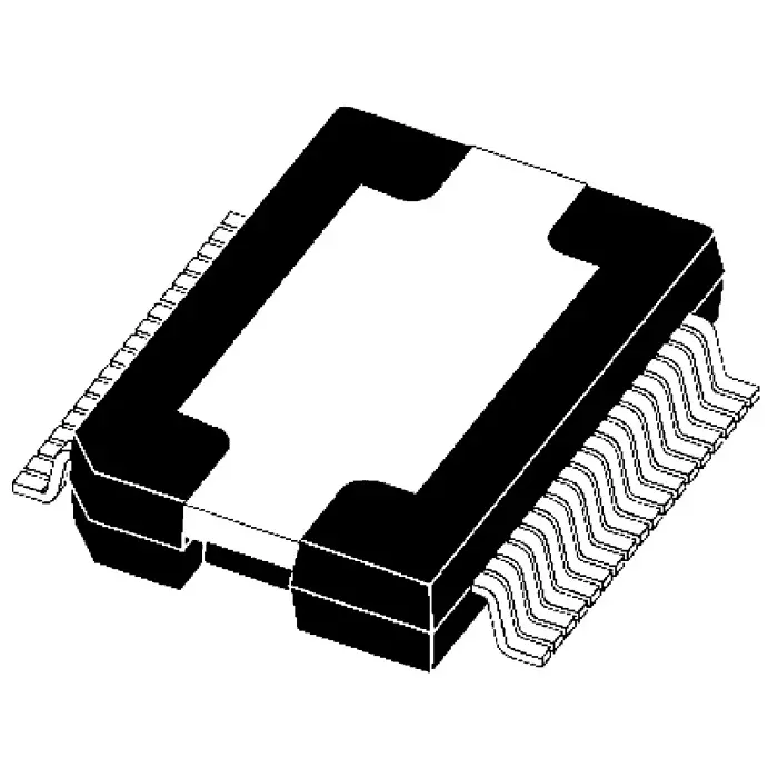 Stmicroelectronics MOSFET 0.7 Amp 45 V 36 Pin PowerSO, VN808-E (Pack of 31)